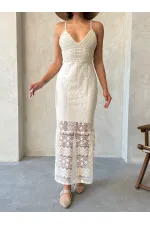 Topshow Taş Dantel Toptan Elbise