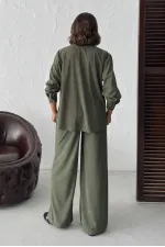 Topshow Fitilikadife Pantolon - Haki | F1996