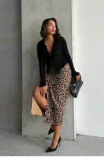 Jupe en gros - Vison noir | TOPSHOW | F1665