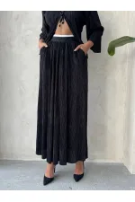 Uzun Etek - Siyah | Topshow | F1913