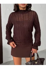 Chemisier à paillettes Topshow Coffee pour barbe en gros