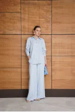 Jacquard Dukuma Shirt - Blue | F2019 - Topshow