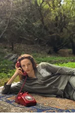 Topshow Wholesale Corduroy Embroidered Shirt - Khaki | F1997