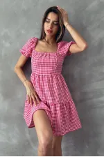 Topshow Red Pitikare Wholesale Dress