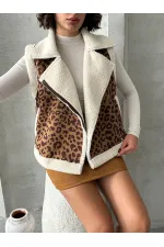 Plush Wholesale Vest - Camel Brown | TOPSHOW | F1828