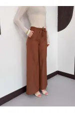 Kahve Toptan Pantolon | d2381 Topshow