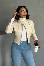 Manteau en cuir en gros - Pierre | TOPSHOW | F0443