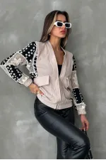 Veste en gros avec détail Gubur - Pierre | TOPSHOW | F1493