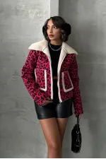 Manteau en peluche en gros - Noir Fuji | TOPSHOW | F1814