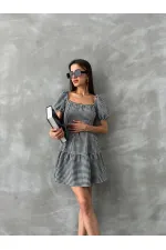 Topshow Black Pitikare Wholesale Dress