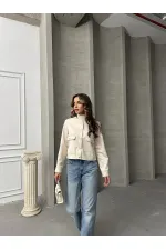 Veste en daim à poches en gros - Pierre | TOPSHOW | F1800