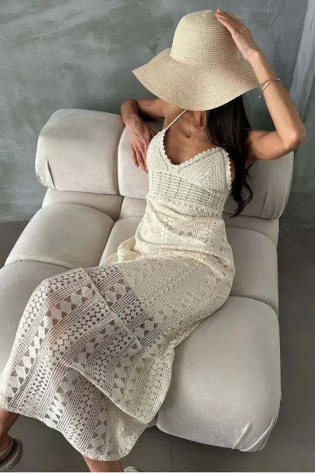 Topshow Raw Lace Wholesale Dress