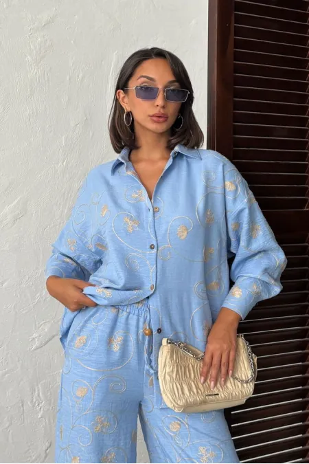 Embroidered Wholesale Shirt - | Topshow | F1899