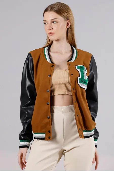 Manteau College Wholesale - Marron | TOPSHOW | F1316