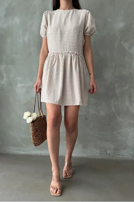 Topshow Taş Bisiklet Yaka Toptan Elbise