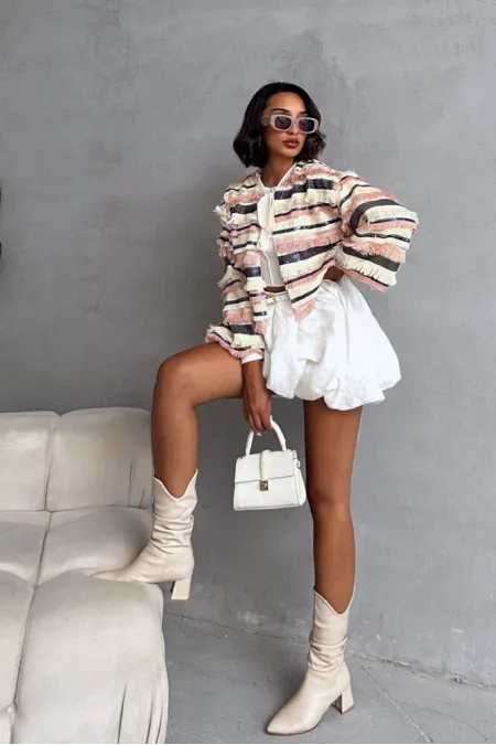 Wholesale Tie-Dye Blouse - Pink | TOPSHOW | F1731