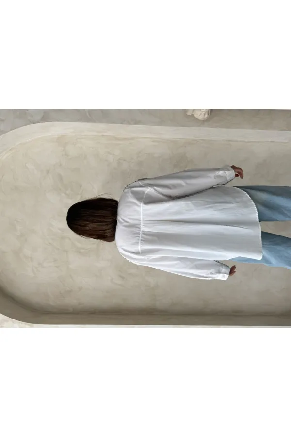 Chemise rayée en lin - Marron | Topshow | F1919