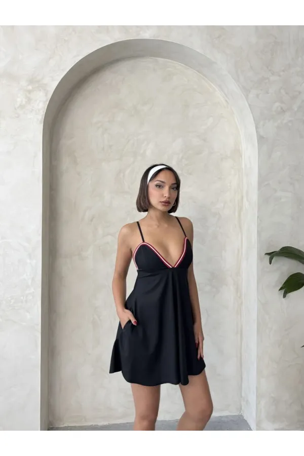 Strapless Dress - Black | Topshow