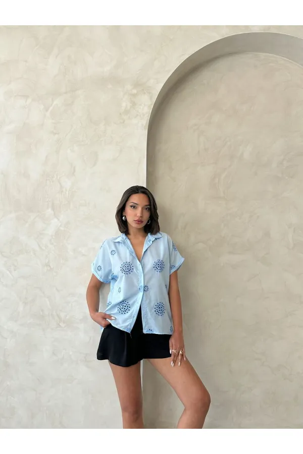 Brode Gömlek - Mavi | Topshow