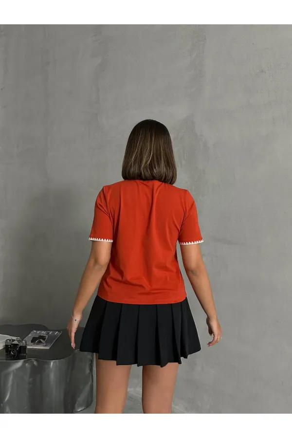 T-shirt Topshow Tile Shepherd Stitched en gros