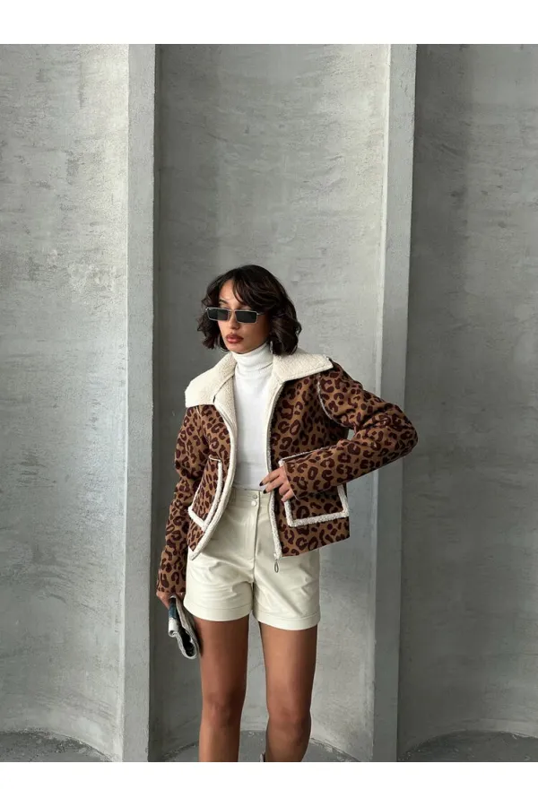 Peluş Toptan Mont - Kamel Kahve | TOPSHOW | F1814