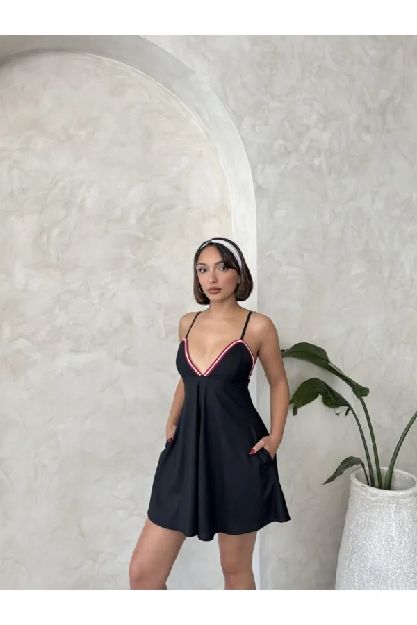 Strapless Dress - Black | Topshow