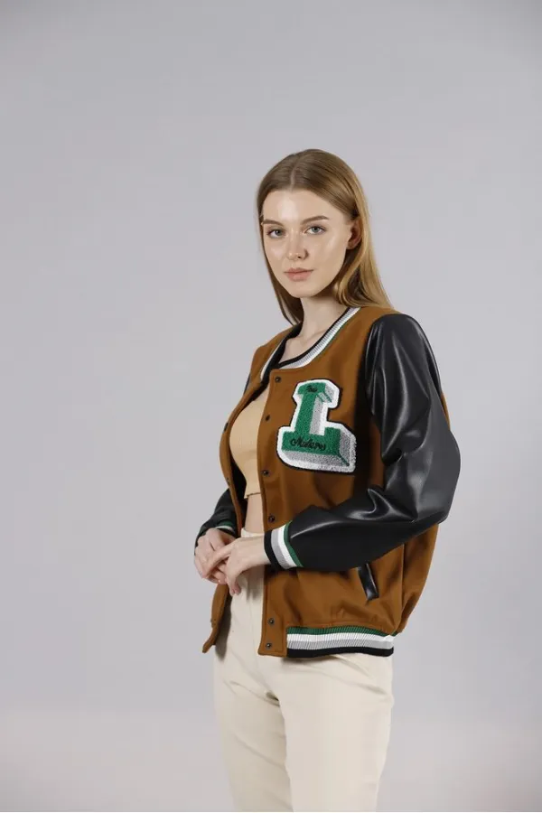 Manteau College Wholesale - Marron | TOPSHOW | F1316