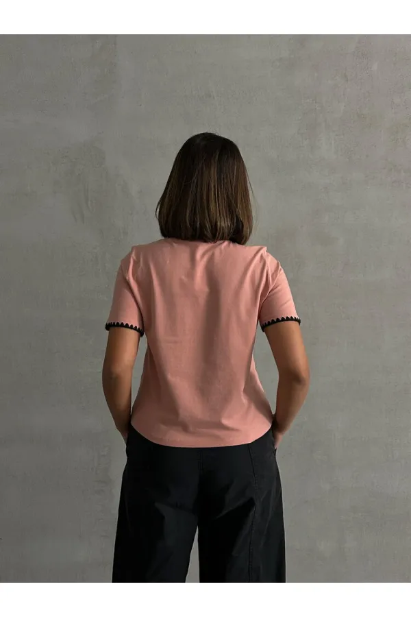 T-shirt Topshow Powder Shepherd cousu en gros