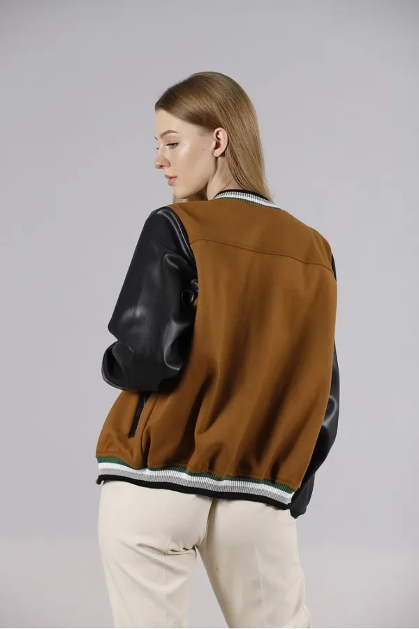 Manteau College Wholesale - Marron | TOPSHOW | F1316