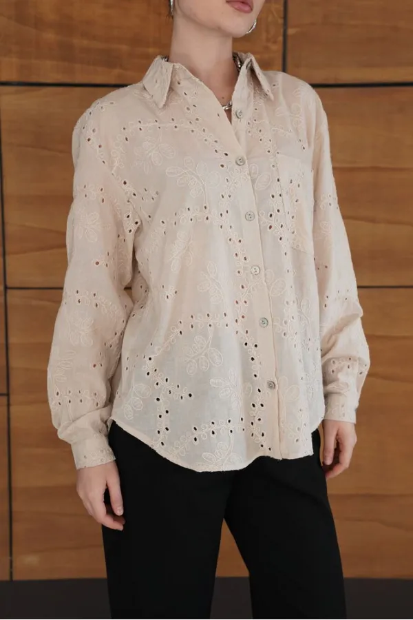 Chemises en velours côtelé en gros - Pierre | F2079 - Topshow