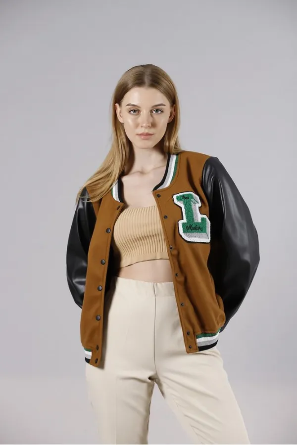 Manteau College Wholesale - Marron | TOPSHOW | F1316