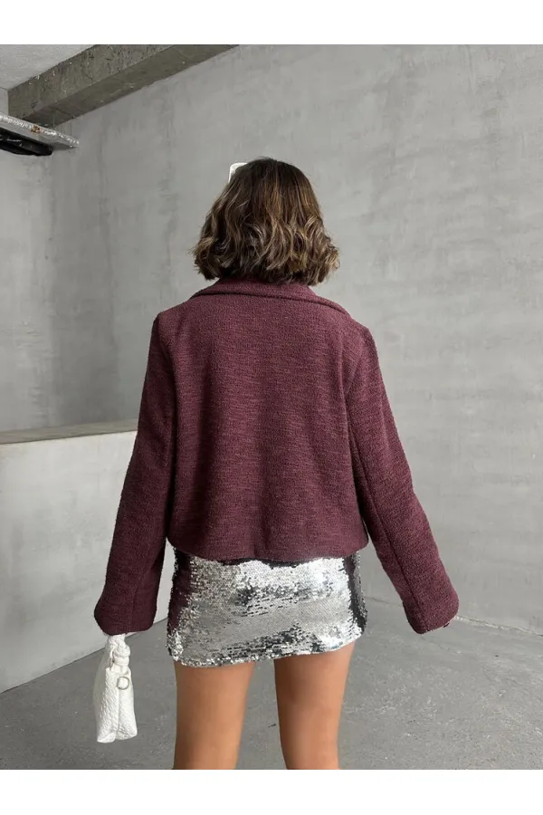 Veste Ionized Wholesale - Rouge bordeaux | TOPSHOW | F1822