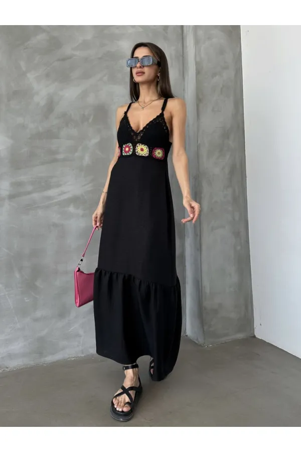 Topshow Black Wholesale Bustier Wholesale Dress