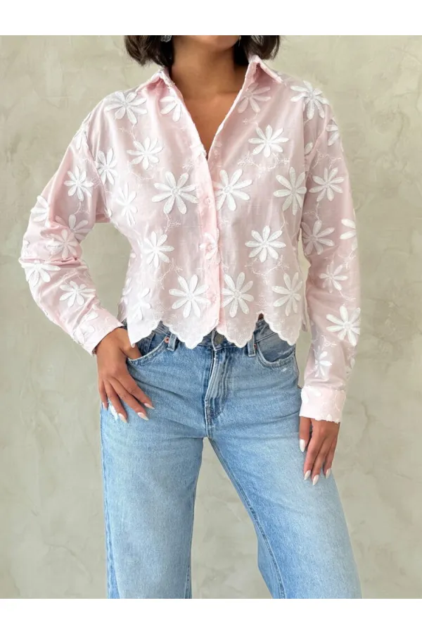 Nakışlı Gömlek  - | F1932