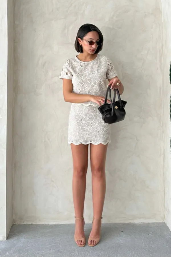 Dantel Etek - Taş | Topshow