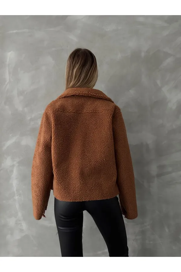 Cotton Plush Wholesale Polar Fleece - Tan | TOPSHOW | F1536