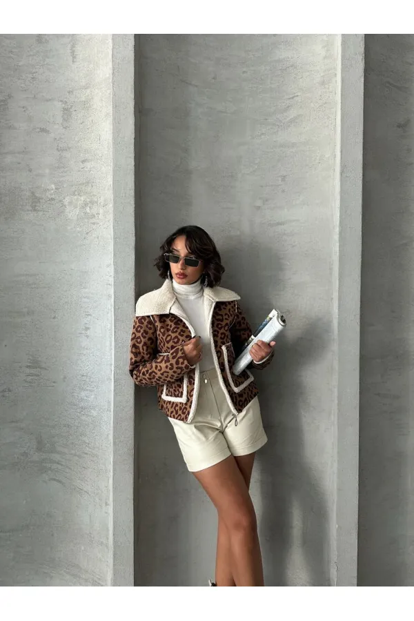 Peluş Toptan Mont - Kamel Kahve | TOPSHOW | F1814