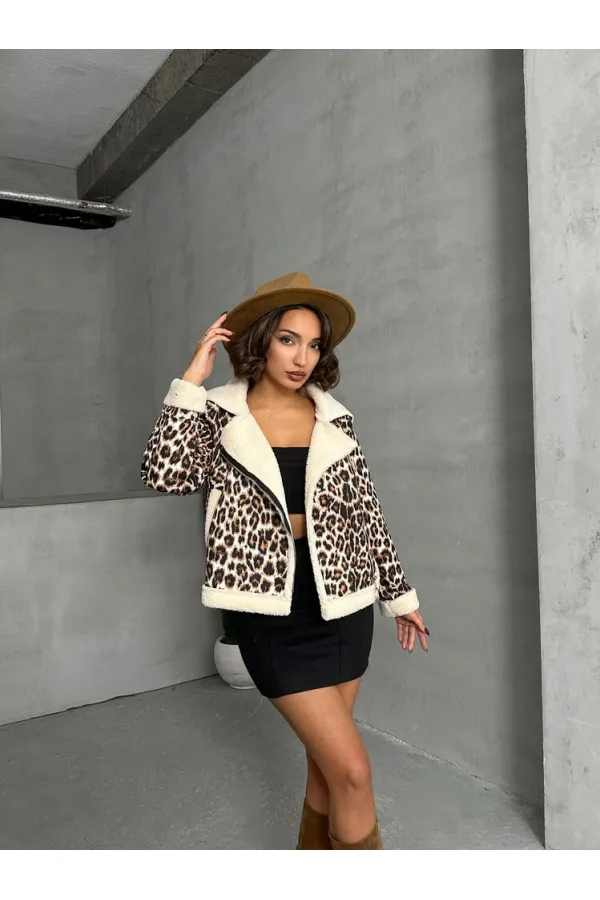 Peluş Toptan Mont - Leopar D1 | TOPSHOW | F1858