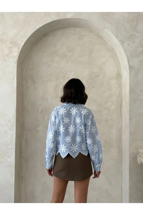 Nakışlı Gömlek - | F1932