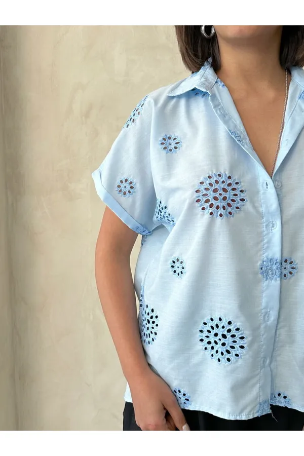 Brode Gömlek - Mavi | Topshow