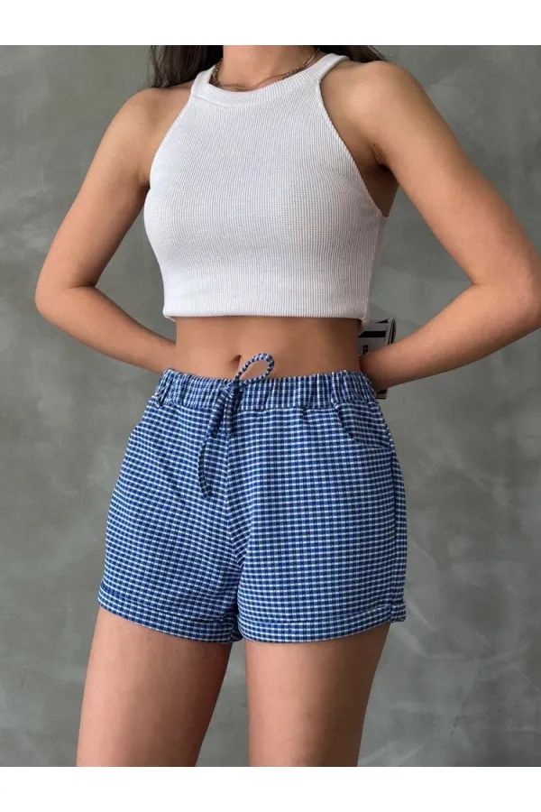 Topshow Saks Mini Toptan Şort