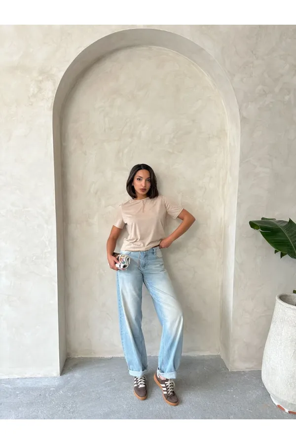 Topshow Taş Çoban Dikişli Toptan Tişört