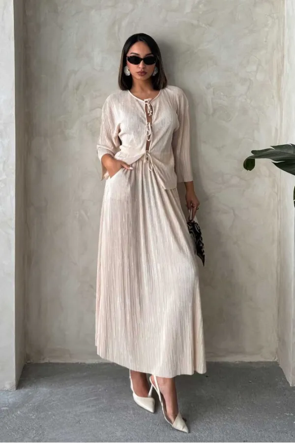 Uzun Etek- Taş | Topshow | F1913