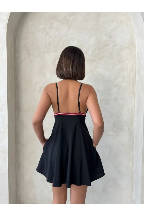 Strapless Dress - Black | Topshow