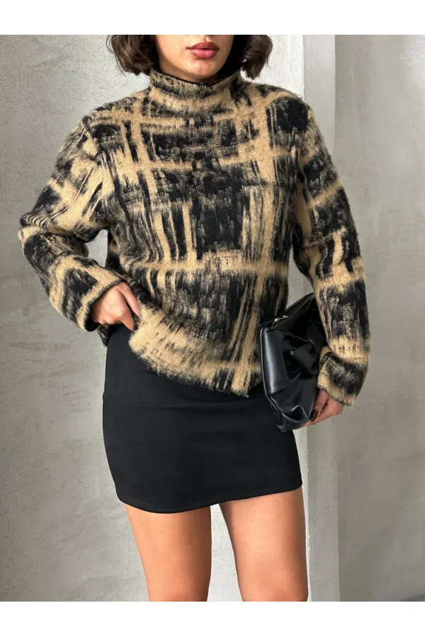 Triko Toptan Toptan Kazak - Bisküvi | TOPSHOW | k-225