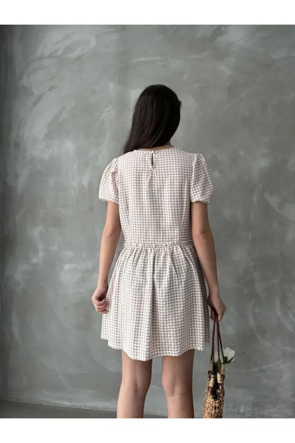 Topshow Taş Bisiklet Yaka Toptan Elbise