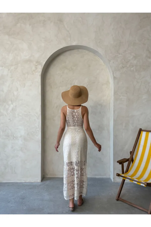 Topshow Taş Dantel Toptan Elbise