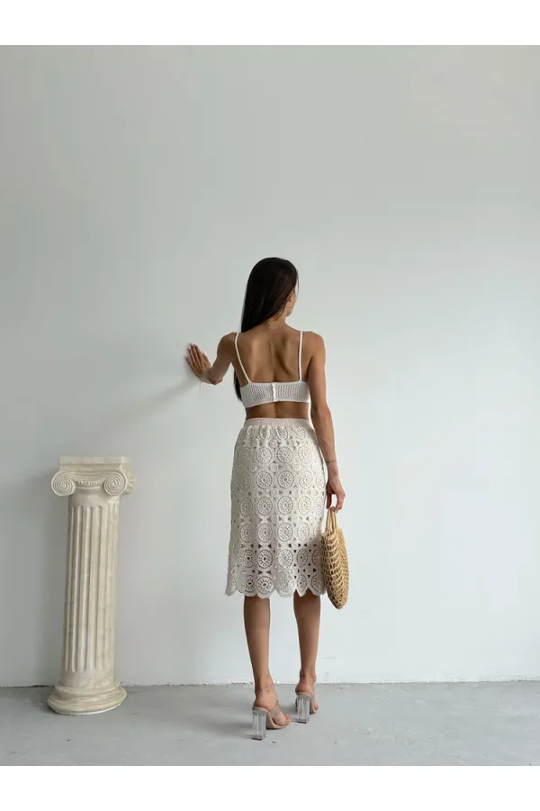 Jupe en dentelle brute en gros | TOPSHOW