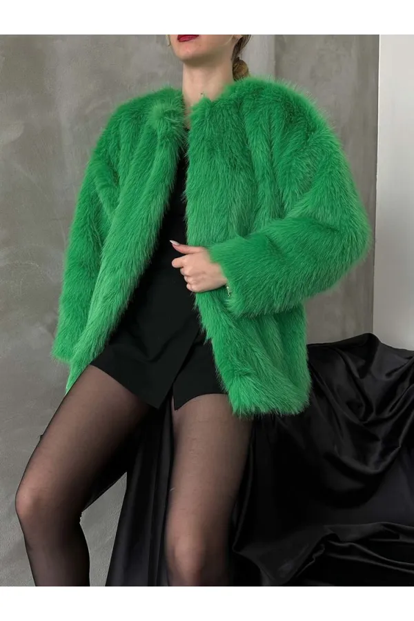 Peluş Toptan Kaban - Zümrüt | TOPSHOW | F1608