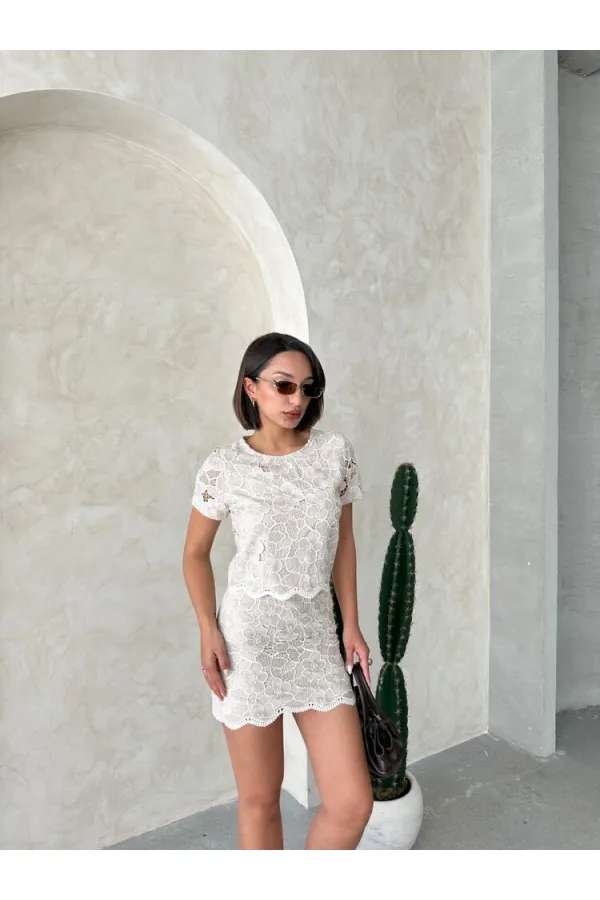 Dantel Etek - Taş | Topshow